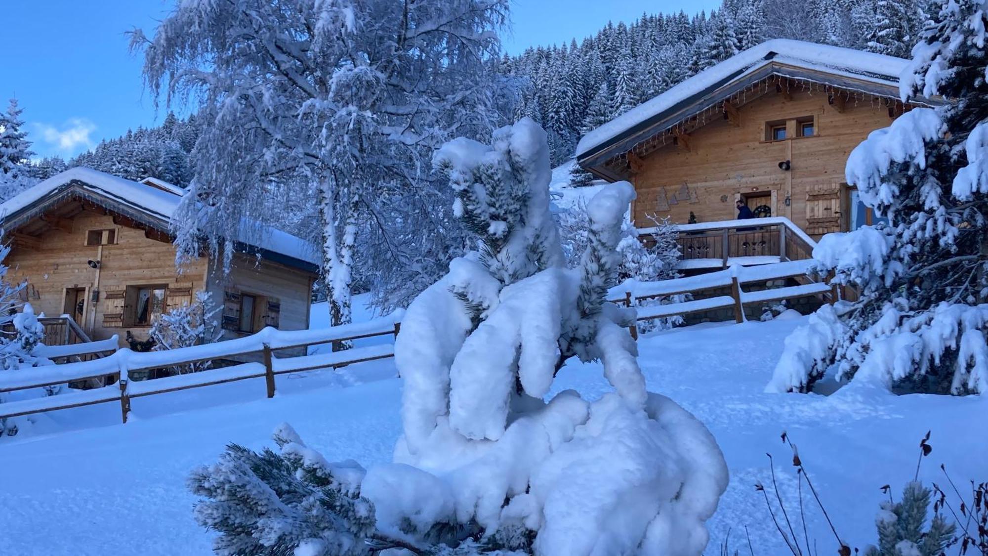 Chalets Savoie Les Chalets D'Heidi Notre-Dame-de-Bellecombe Luaran gambar